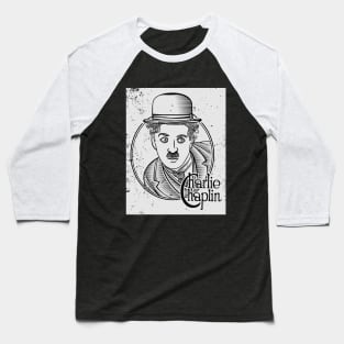 Charlie Chaplin Baseball T-Shirt